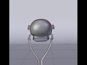 astronaut rig character Model 3D