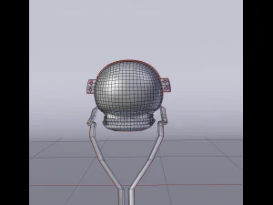 astronaut rig character 3D Model