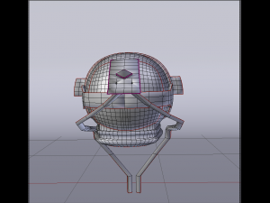 astronaut rig character Model 3D