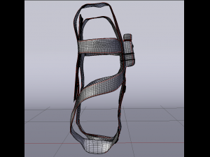 astronaut rig character Model 3D
