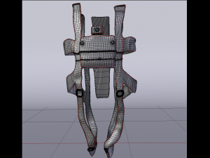 astronaut rig character Model 3D