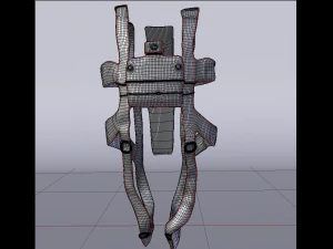 astronaut rig character 3D Model