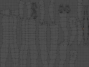 astronaut rig and scene 3D Model