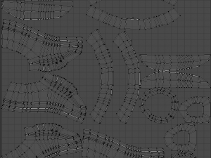 astronaut rig and scene Modello 3D