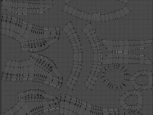 astronaut rig and scene 3D Model