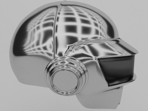 helmet daft punk 3D Model