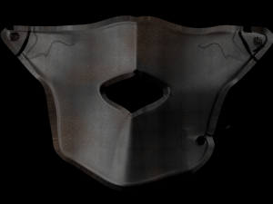 helmet dark visored medieval 3D Модель