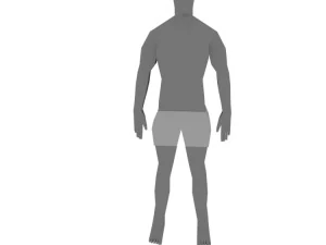 base mesh character free 3D Model