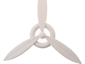 propeller plane 3D मॉडल