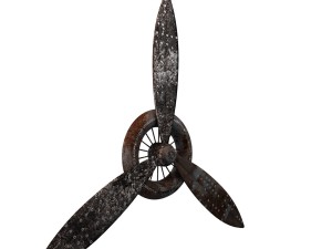 propeller plane 3D मॉडल