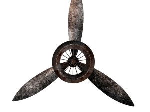 propeller plane 3D मॉडल