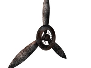 propeller plane 3D मॉडल