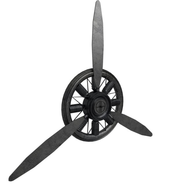 propeller plane2 3D Модель .c4d .max .obj .3ds .fbx .stl .blend 