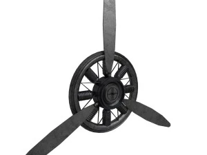 avi&oacute;n de h&eacute;lice2 Modelo 3D