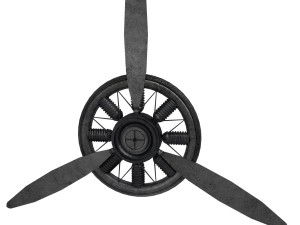 propeller plane2 3D Модель