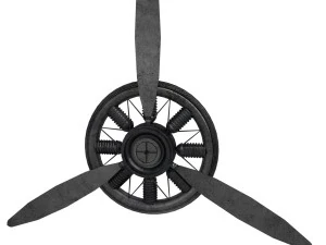 propeller plane2 3D Model