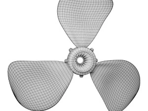 avi&atilde;o de h&eacute;lice 3 Modelo 3D