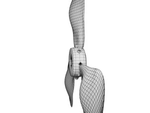 avi&atilde;o de h&eacute;lice 3 Modelo 3D