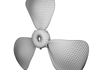 propeller plane 3 Modelo 3D