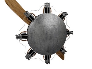 propeller plane 4 Modèle 3D