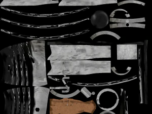 гвинтовий літак 4 3D Модель