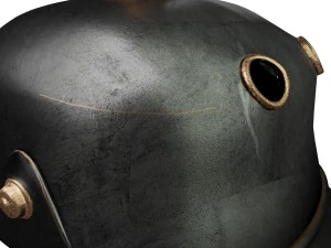 helmet medieval 5 3D Model