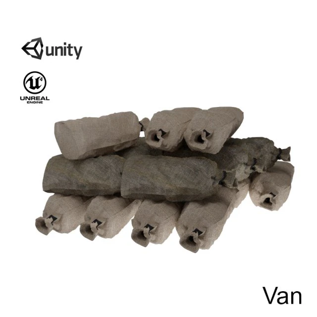 saco terrero Modelo 3D .c4d .max .obj .3ds .fbx .stl .blend 