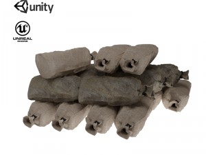 sandbag 3Dモデル