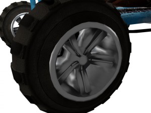 car race cartoon lowpoly 3D Модель