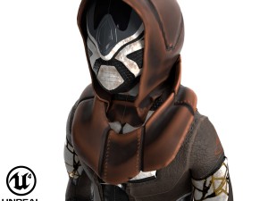 scifi character pbr 3D 模型