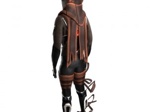 scifi character pbr 3D Model