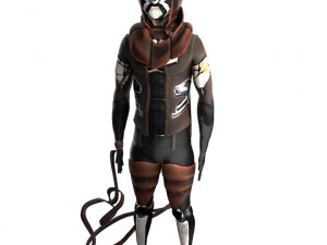 scifi character pbr 3D Model