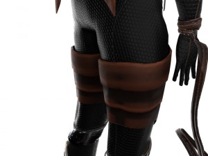 scifi character pbr 3D Model