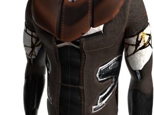 scifi character pbr 3D Model