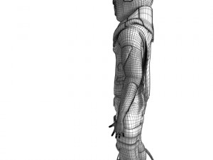 scifi character pbr 3D Model
