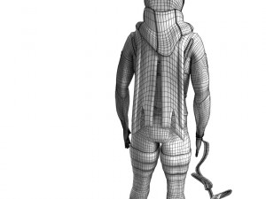 scifi character pbr 3D Model