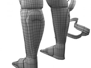 scifi character pbr 3D Model