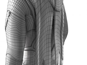 scifi character pbr 3D Model