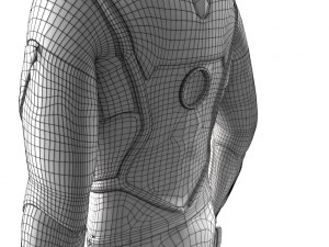 scifi character pbr 3D Model