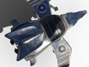 spaceship airplane 3D Model