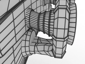 spaceship airplane 3D Model