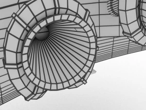 spaceship airplane 3D Model