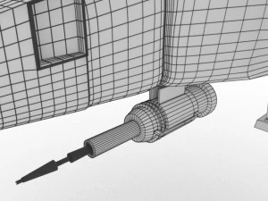spaceship airplane 3D Model