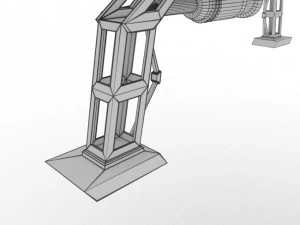 spaceship airplane 3D Model