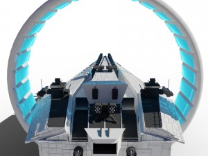 spaceship 2 Modèle 3D