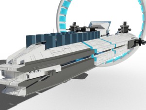 spaceship 2 Modèle 3D