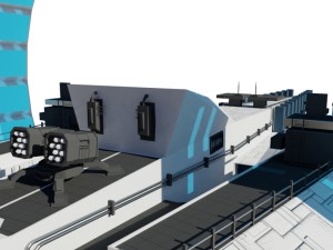 spaceship 2 Modèle 3D