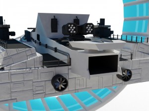 spaceship 2 Modèle 3D