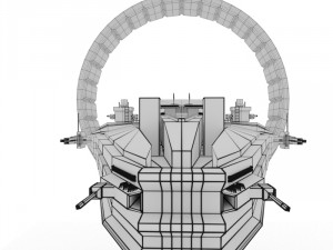 spaceship 2 Modèle 3D