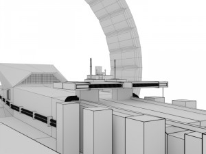 spaceship 2 Modèle 3D